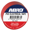 Tape electrico 3/4"x30'(10yd)et-912 abro rojo