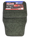 Alfombra de tela para carro 4 piezas abro cm8002 gris