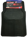 Alfombra de hule para carro 4 piezas abro cm1812p negra