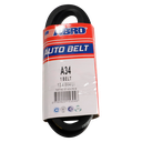 Banda de hule para carro a-34 abro bt-a34-pr-w negra