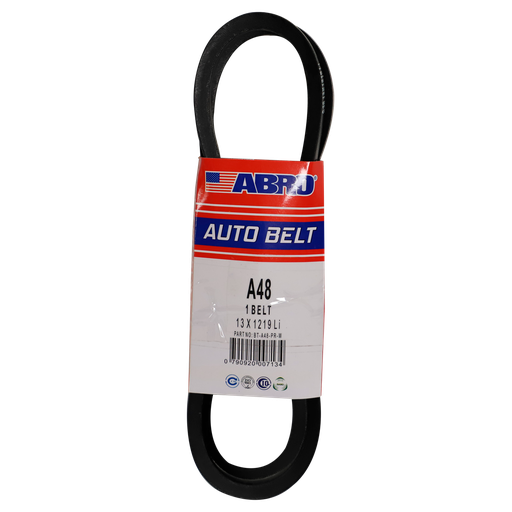 [86069] Banda de hule para carro a-48 abro bt-a48-pr-w negra