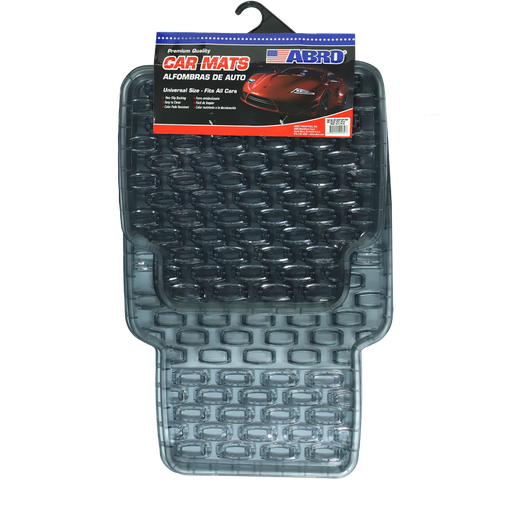 [89759] Alfombra de hule para carro 4 piezas abro cm1503pt gris