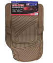 Alfombra de hule para carro 4 piezas abro cm1818p beige