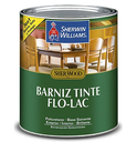 Barniz-tinte flo-lac 1/4-galon sherwin williams caoba africo