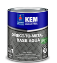 Kem direct-to-metal base agua 1/4-galon sherwin williams blanco mate