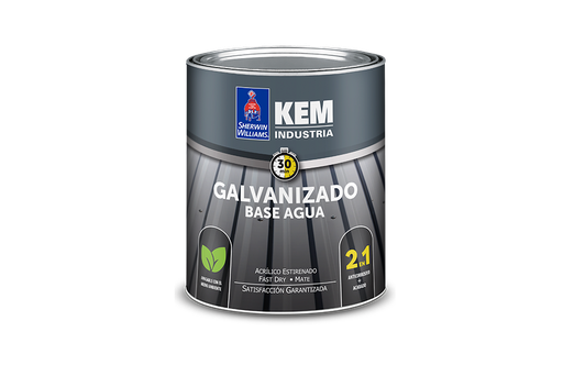 [141746] Kem galvanizado base de agua 1-galon sherwin williams cafe mate